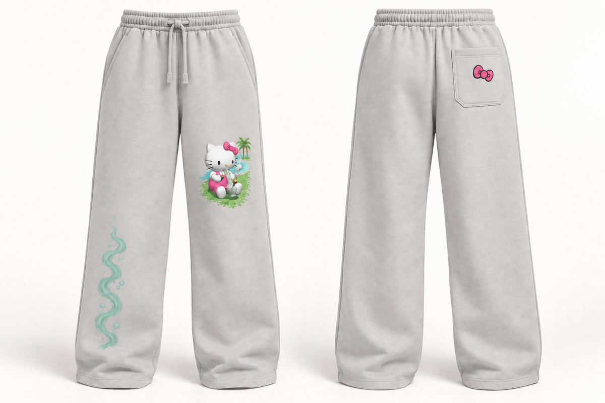 Coastal Smoke — Pastel Grey — front and back design mockup