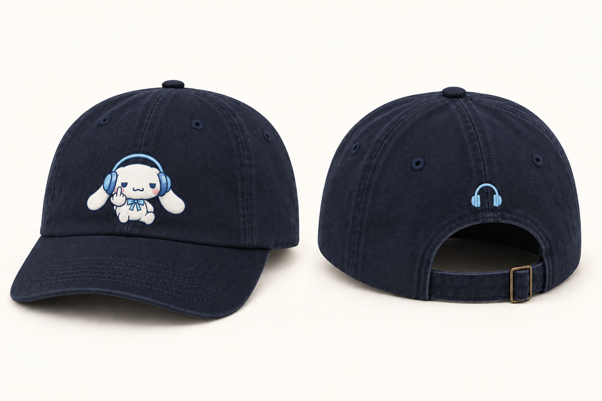 Low Battery — Navy — front and back design mockup