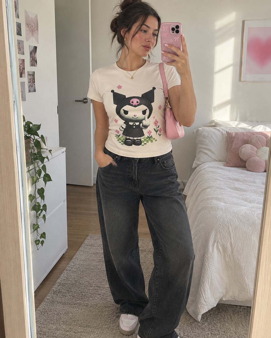 Everyday styling — Black Magic in Cream — generated outfit concept