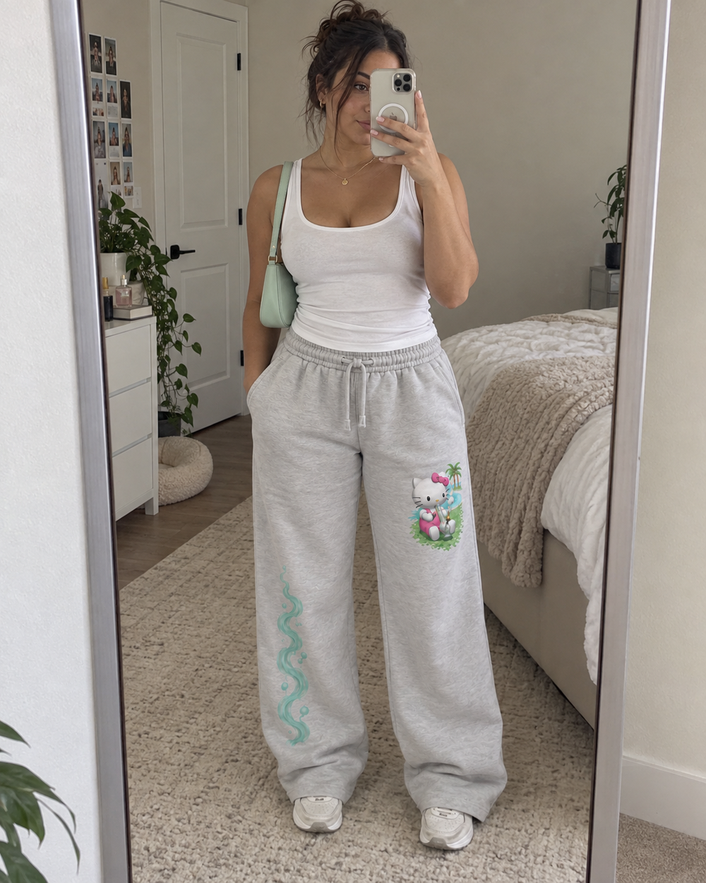 Everyday styling — Coastal Smoke in Pastel Grey — generated outfit concept