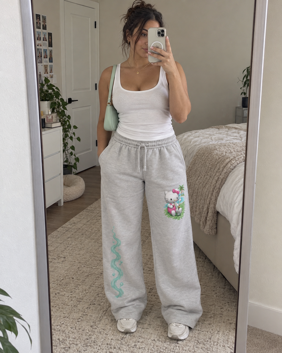 Everyday styling — Coastal Smoke in Pastel Grey — generated outfit concept