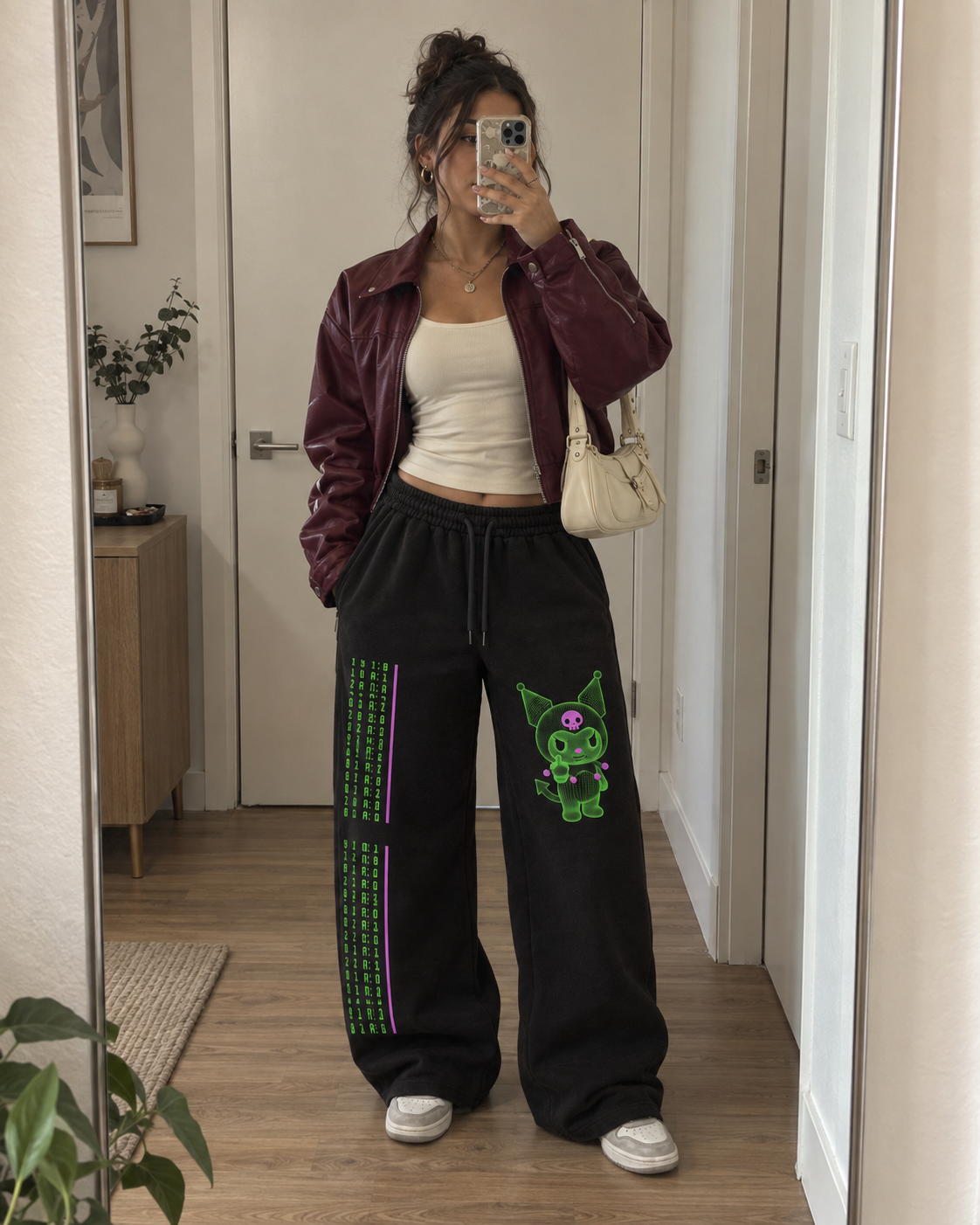 Everyday styling — Virus Pants in Black — generated outfit concept