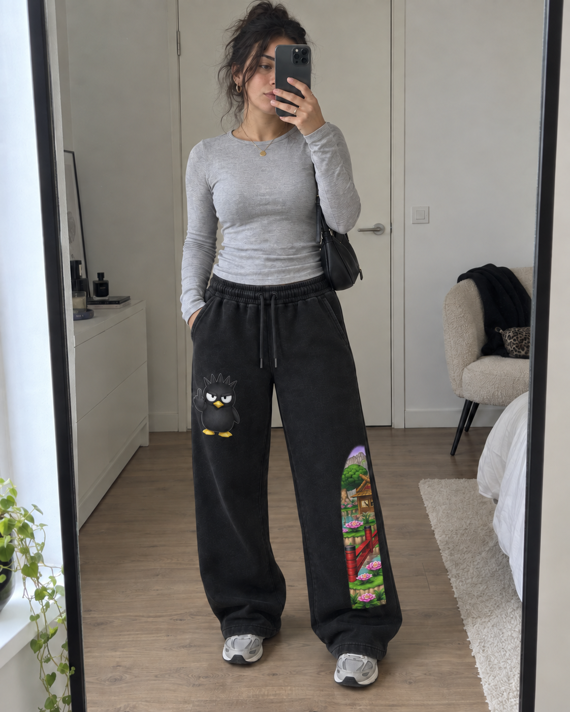 Everyday styling — Zero Patience in Black — generated outfit concept
